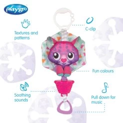 Playgro Musical Polar Pals Cat Muziekdoosje P0188321 -Baby Verkoop 0188321 polar pals musical pullstring arctic cat feature image