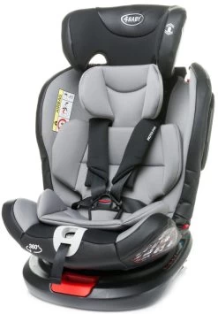 4Baby Roto-Fix Light Grey 360º 0-36 Kg Isofix Autostoel -Baby Verkoop 4baby roto fix 360 0 36 kg isofix autostoel 7 3