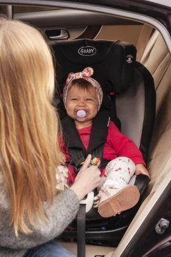 4Baby Roto-Fix Light Grey 360º 0-36 Kg Isofix Autostoel -Baby Verkoop 4baby roto 14 3