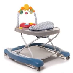 4Baby Swing'n Push Blue 3- In-1 Loopstoel Met Schommelfunctie -Baby Verkoop 4baby swing n push blue 3 in 1 loopstoel met schommelfunctie 2