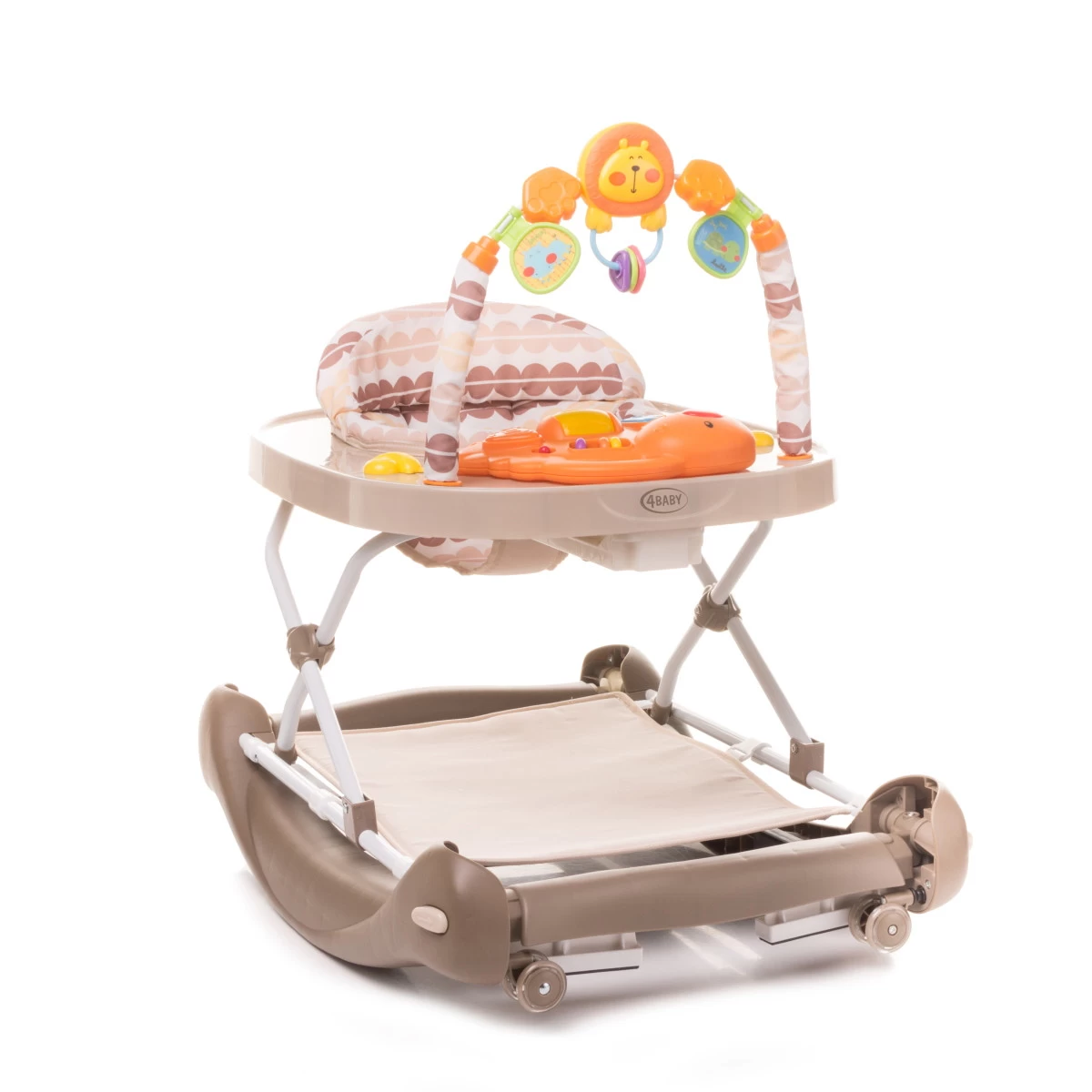 4Baby Swing'n Push Camel 3- In-1 Loopstoel Met Schommelfunctie 4 4Baby Swing'n Push Camel 3- In-1 Loopstoel Met Schommelfunctie - Afbeelding 4