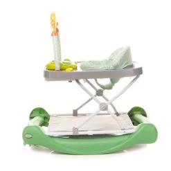 4Baby Swing'n Push Green 3- In-1 Loopstoel Met Schommelfunctie -Baby Verkoop 4baby swing n push green 3 in 1 loopstoel met schommelfunctie 4