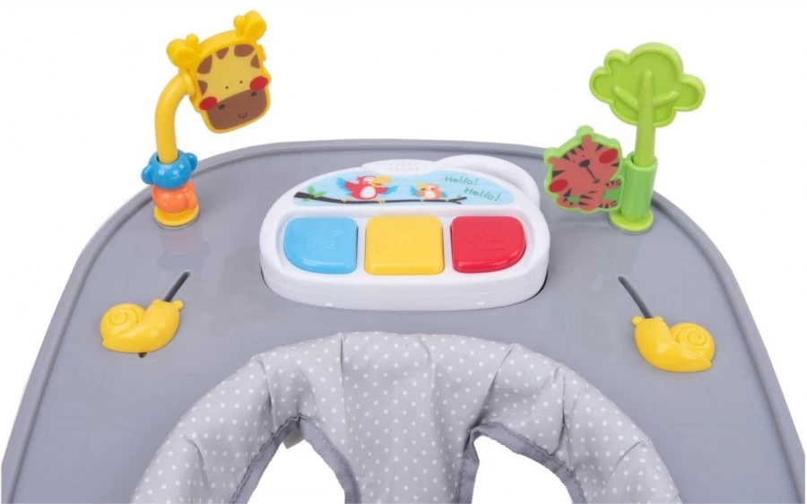 4Baby Walk 'n Push Dark Grey Loopstoel 7022 6 4Baby Walk 'n Push Dark Grey Loopstoel 7022 - Afbeelding 6