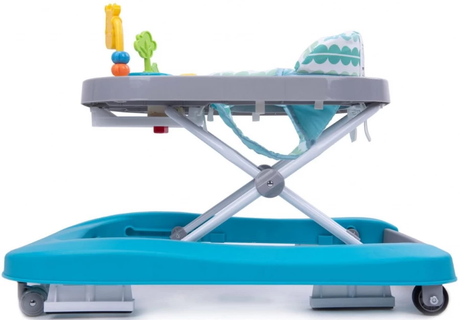 4Baby Walk 'n Push Turquoise Loopstoel 7046 3 4Baby Walk 'n Push Turquoise Loopstoel 7046 - Afbeelding 3