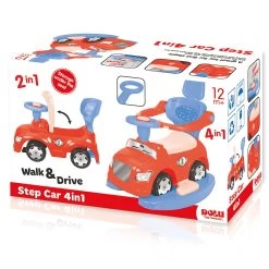 Dolu Step Car 4-in-1 Loopauto 8035 -Baby Verkoop 8035 3d back