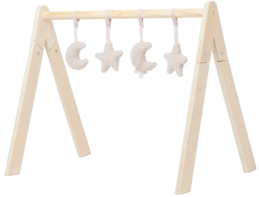 Jollein Moon Nougat Speeltjes Voor Babygym 108-001-66046 1 Jollein Moon Nougat Speeltjes Voor Babygym 108-001-66046