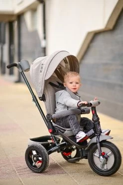 Lorelli Jaguar Deluxe Grey Driewieler 1005039-2102 -Baby Verkoop Lorelli Jaguar Deluxe Grey Driewieler 1005039 2102 10