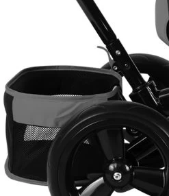 Lorelli Jaguar Deluxe Grey Driewieler 1005039-2102 -Baby Verkoop Lorelli Jaguar Deluxe Grey Driewieler 1005039 2102 9