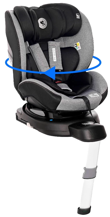 Lorelli Proxima Grey & Black 0-18 Kg I-Size 360° Autostoel 1007155-2177 1 Lorelli Proxima Grey & Black 0-18 Kg I-Size 360° Autostoel 1007155-2177