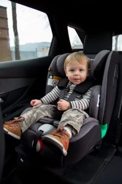 Ding York Black Leather I-Size Autostoel 9-36 Kg K63 -Baby Verkoop ML Ding York 10 2 1