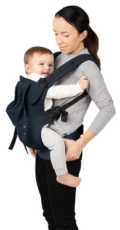 Momi Collet Navy Blue Ergonomische Draagzak NOSI00002 -Baby Verkoop Momi Collet Navy Blue Ergonomische Draagzak NOSI00002 2