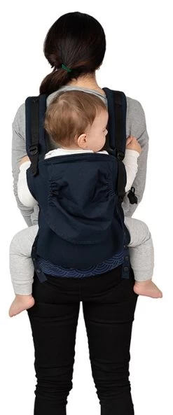 Momi Collet Navy Blue Ergonomische Draagzak NOSI00002 -Baby Verkoop Momi Collet Navy Blue Ergonomische Draagzak NOSI00002 4