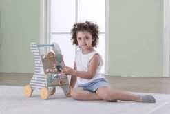 PolarB Activity Walker Houten Loopwagen 44028 -Baby Verkoop PolarB Activity Walker Houten Loopwagen 44028 10