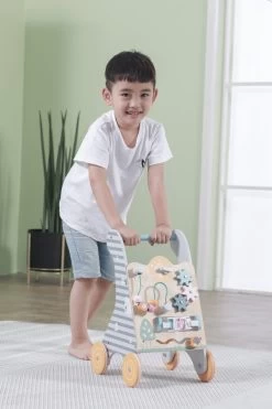 PolarB Activity Walker Houten Loopwagen 44028 -Baby Verkoop PolarB Activity Walker Houten Loopwagen 44028 11