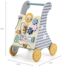 PolarB Activity Walker Houten Loopwagen 44028 -Baby Verkoop PolarB Activity Walker Houten Loopwagen 44028 7