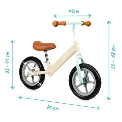 QKids Fleet Balance Bike Cappuccino Loopfiets QKIDS00002 -Baby Verkoop QKids Fleet Balance Bike Loopfiets QKIDS00001 10