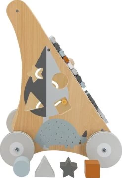 Tryco Houten Activiteiten Loopwagen TR-303012 -Baby Verkoop Tryco Houten Activiteiten Loopwagen TR 303012 02