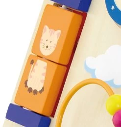 Viga Activity Walker Multicolor Houten Loopwagen 50950 15 Viga Activity Walker Multicolor Houten Loopwagen 50950 -Baby Verkoop Viga Activity Walker Multicolor Houten Loopwagen 50950 3