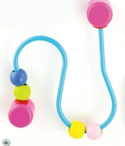 Viga Activity Walker Roze Houten Loopwagen 50178 -Baby Verkoop Viga Activity Walker Roze Houten Loopwagen 50178 3