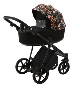 Adamex Porto Flowers Black 2-in-1 Kinderwagen FL-1 -Baby Verkoop adamex porto flowers black 2 in 1 kinderwagen fl 1 5 1920x1920