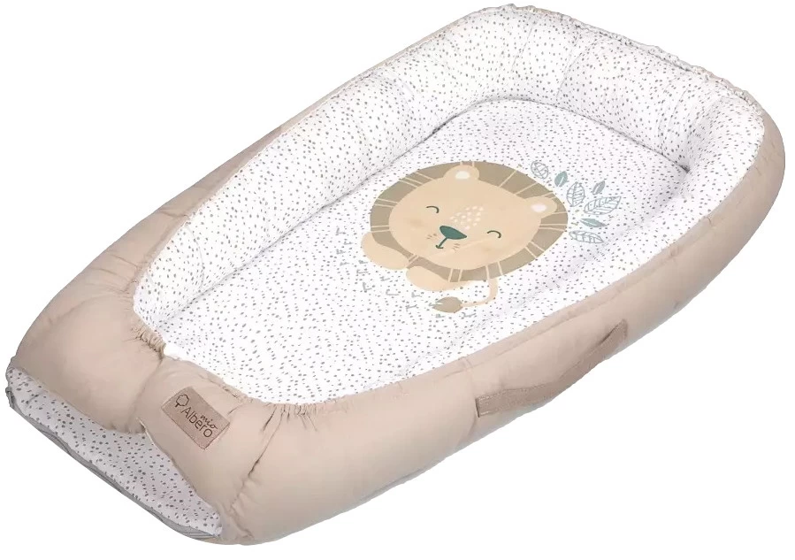 Albero Mio Animals & Love Lion Babynest A002 1 Albero Mio Animals & Love Lion Babynest A002