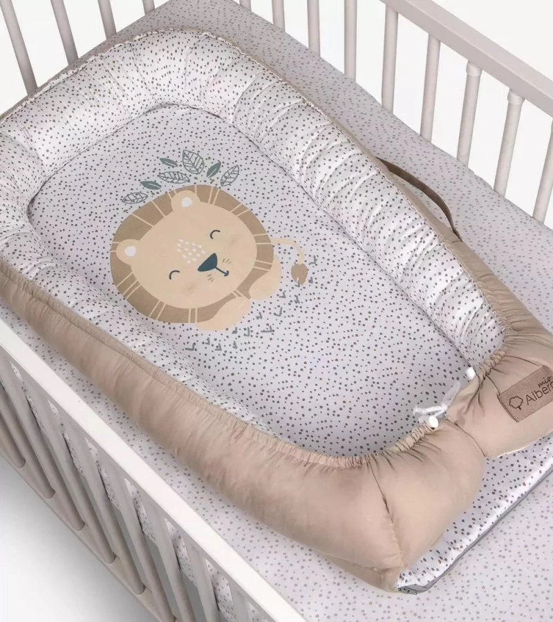 Albero Mio Animals & Love Lion Babynest A002 3 Albero Mio Animals & Love Lion Babynest A002 - Afbeelding 3