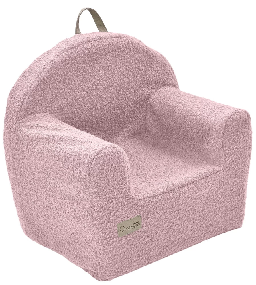Albero Mio Boucle Pink Kinderfauteuil 1 Albero Mio Boucle Pink Kinderfauteuil