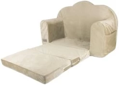 Albero Mio Cloud Sofa Velvet Beige Slaapbank V110 -Baby Verkoop albero mio cloud sofa beige slaapbank v110 2