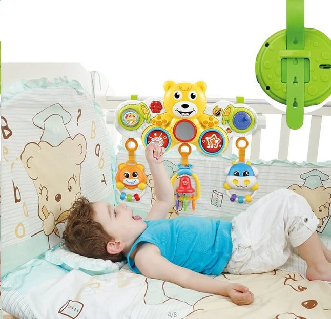 Bo Jungle B-Activity Arch Music & Lights Bear Babygym B910100 6 Bo Jungle B-Activity Arch Music & Lights Bear Babygym B910100 - Afbeelding 6