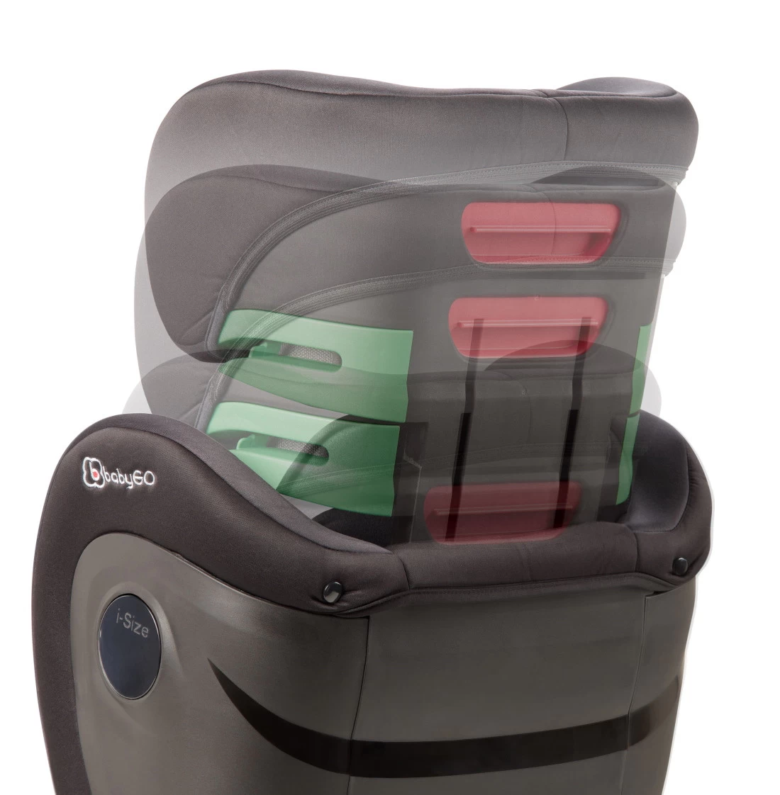 Babygo Safechild Grey I-Size Autostoel 15-36 Kg 3856 - Afbeelding 4