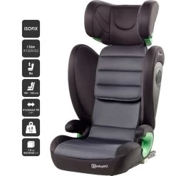 Babygo Safechild Grey I-Size Autostoel 15-36 Kg 3856 -Baby Verkoop babygo safechild grey i size autostoel 15 36 kg 3856 9