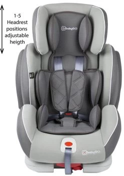 Babygo Sira Grijs Isofix Autostoel 9-36 Kg 3752 -Baby Verkoop babygo sira grijs isofix autostoel 12