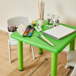 Bieco Groen Kindertafel 04000033 -Baby Verkoop bieco groen kindertafel 04000033 5