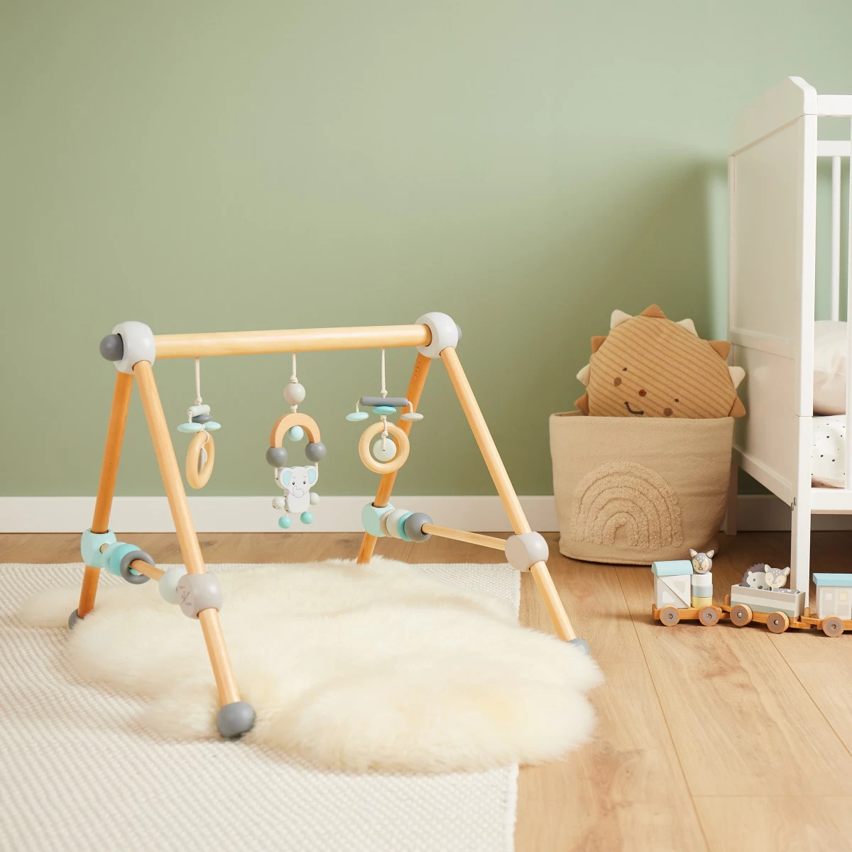 Bieco Olifant Houten Babygym 23000056 8 Bieco Olifant Houten Babygym 23000056 - Afbeelding 8