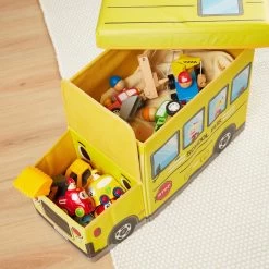 Bieco School Bus Opbergbox 04000506 -Baby Verkoop bieco school bus opbergbox 04000506 4