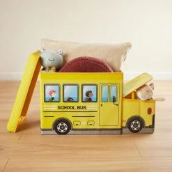 Bieco School Bus Opbergbox 04000506 -Baby Verkoop bieco school bus opbergbox 04000506 5