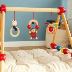 Bieco Toys My First Gym Red Houten Babygym 23000004 -Baby Verkoop bieco toys my first gym red houten babygym 23000004 8