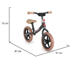 Cangaroo 2B Balance Black Loopfiets 109566 -Baby Verkoop cangaroo 2b balance black loopfiets 109566 5