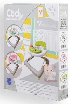Cangaroo Baby Walker Cody Green Loopstoel 3968 14 Cangaroo Baby Walker Cody Green Loopstoel 3968 -Baby Verkoop cangaroo baby walker cody green loopstoel 3968 7