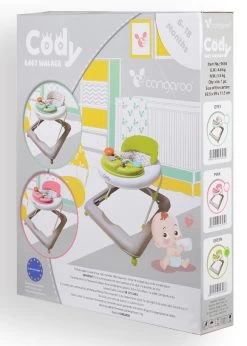 Cangaroo Baby Walker Cody Grey Loopstoel 3944 14 Cangaroo Baby Walker Cody Grey Loopstoel 3944 -Baby Verkoop cangaroo baby walker cody grey loopstoel 3944 7