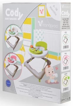 Cangaroo Baby Walker Cody Pink Loopstoel 3951 -Baby Verkoop cangaroo baby walker cody pink loopstoel 3951 7