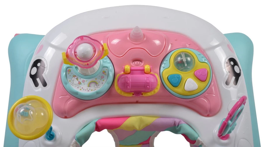 Cangaroo Baby Walker Unicorn Blue Loopstoel 4033 9 Cangaroo Baby Walker Unicorn Blue Loopstoel 4033 - Afbeelding 9