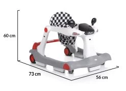 Cangaroo Chess 2-in-1 Rood Loopstoel 108886 22 Cangaroo Chess 2-in-1 Rood Loopstoel 108886 -Baby Verkoop cangaroo chess 2 in 1 rood loopwagen 108886 11
