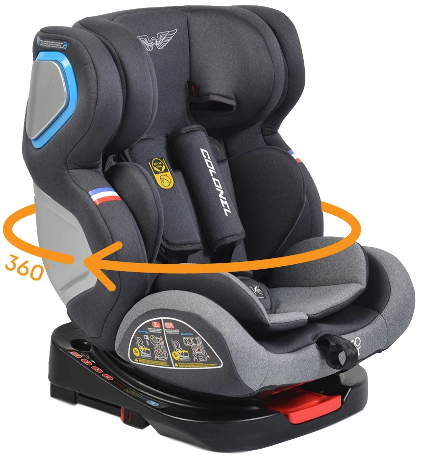 Cangaroo Colonel Light Grey SPS 0-36 Kg Autostoel 0205 1 Cangaroo Colonel Light Grey SPS 0-36 Kg Autostoel 0205