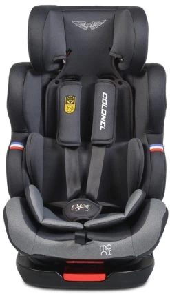 Cangaroo Colonel Dark Grey SPS Isofix 0-36 Kg Autostoel 0212 20 Cangaroo Colonel Dark Grey SPS Isofix 0-36 Kg Autostoel 0212 -Baby Verkoop cangaroo colonel light grey 0 36 kg autostoel 0205 11 1