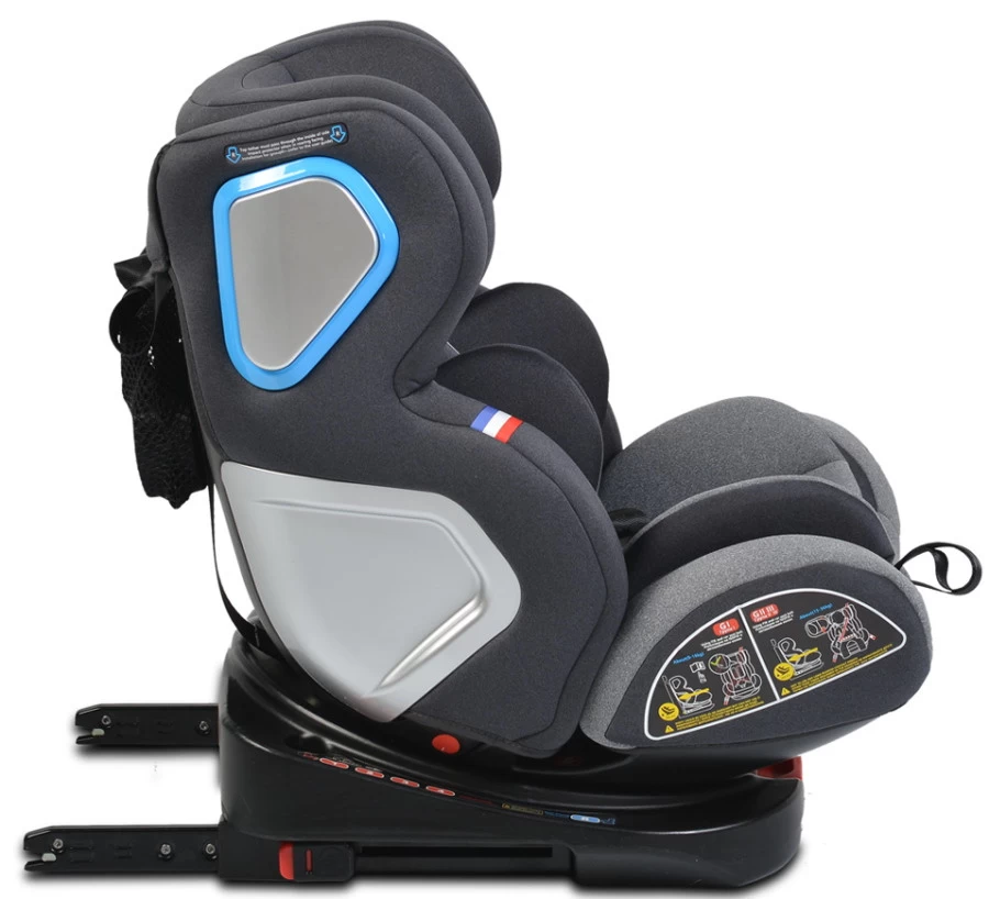 Cangaroo Colonel Dark Grey SPS Isofix 0-36 Kg Autostoel 0212 3 Cangaroo Colonel Dark Grey SPS Isofix 0-36 Kg Autostoel 0212 - Afbeelding 3