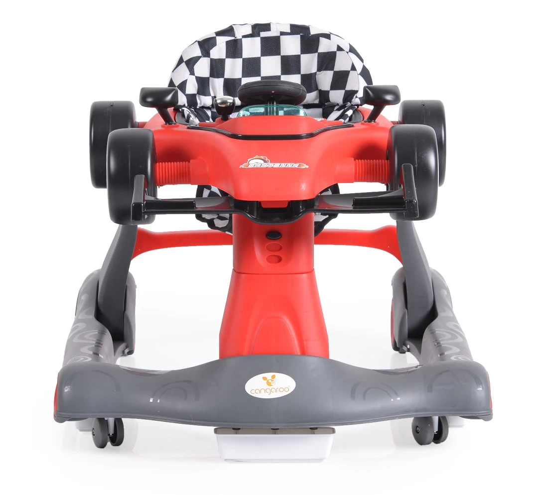 Cangaroo Daytonna Rood Loopstoel 109181 2 Cangaroo Daytonna Rood Loopstoel 109181 - Afbeelding 2