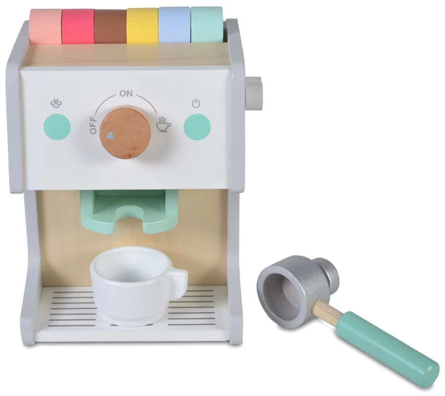 Cangaroo Houten Koffiezetapparaat Incl. Capsules 4319 2 Cangaroo Houten Koffiezetapparaat Incl. Capsules 4319 - Afbeelding 2