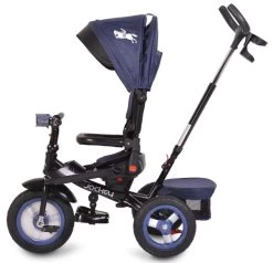 Cangaroo Jockey Trike Beige Stars Driewieler Met Duwstang En Zonnekap -Baby Verkoop cangaroo jockey trike driewieler met duwstang en zonnekap 32 1