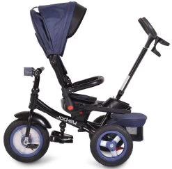 Cangaroo Jockey Trike Beige Stars Driewieler Met Duwstang En Zonnekap -Baby Verkoop cangaroo jockey trike driewieler met duwstang en zonnekap 36 1